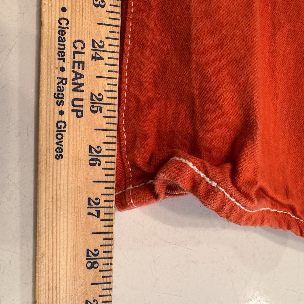 Levi's 501XX Men Jeans 38x 30 Red Denim Straight Button Fly Cotton Logo Vintage - Picture 9 of 10